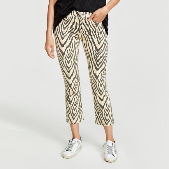 NWT Current | Elliott zebra print crop jeans, 27 - Picture 5 of 16